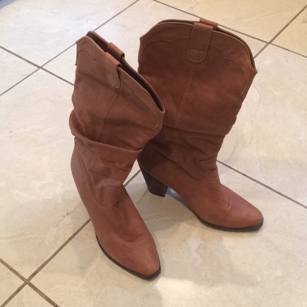 Steve Madden High-heeled cowboy boots